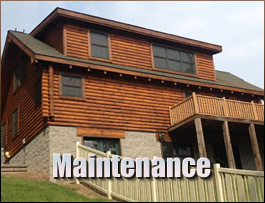  Stafford, Virginia Log Home Maintenance